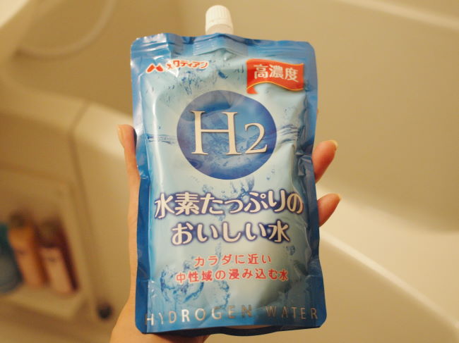 半身浴前に飲む水素水