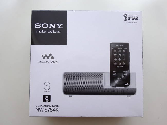 SONY ウォークマン Sシリーズ 8GB ライトピンク NW-S784/PI が届きました♪