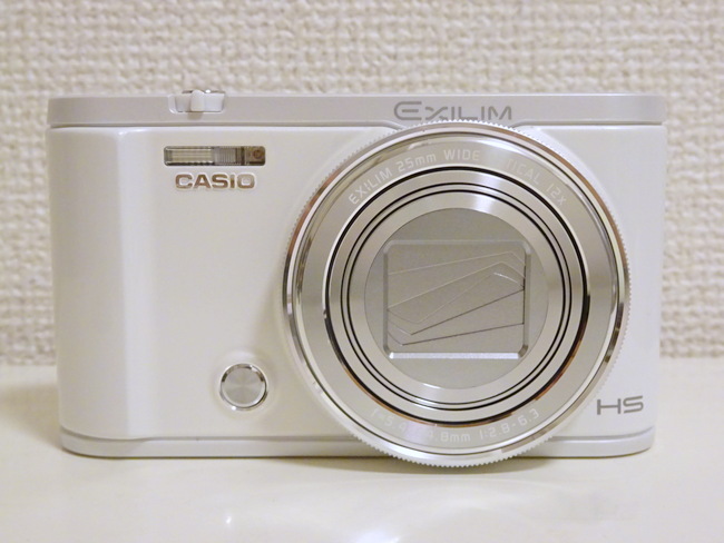 自撮りデジカメ CASIOカシオ HIGH SPEED EXILIM EX-ZR3100 を買いました♪