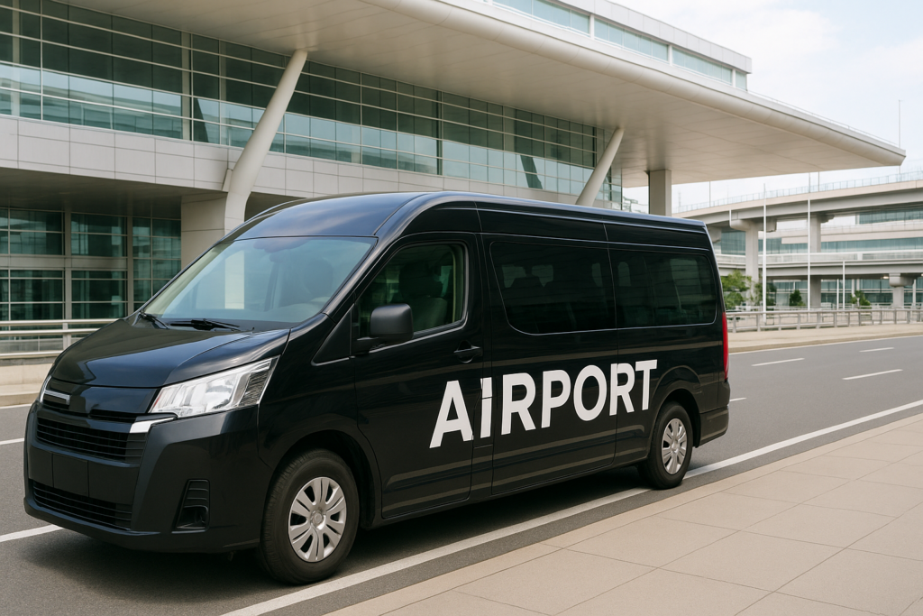 自宅から羽田空港まで直行。空港送迎シャトル「ニアミー・エアポート（nearMe.Airport）」を使ってハワイへ出発♡